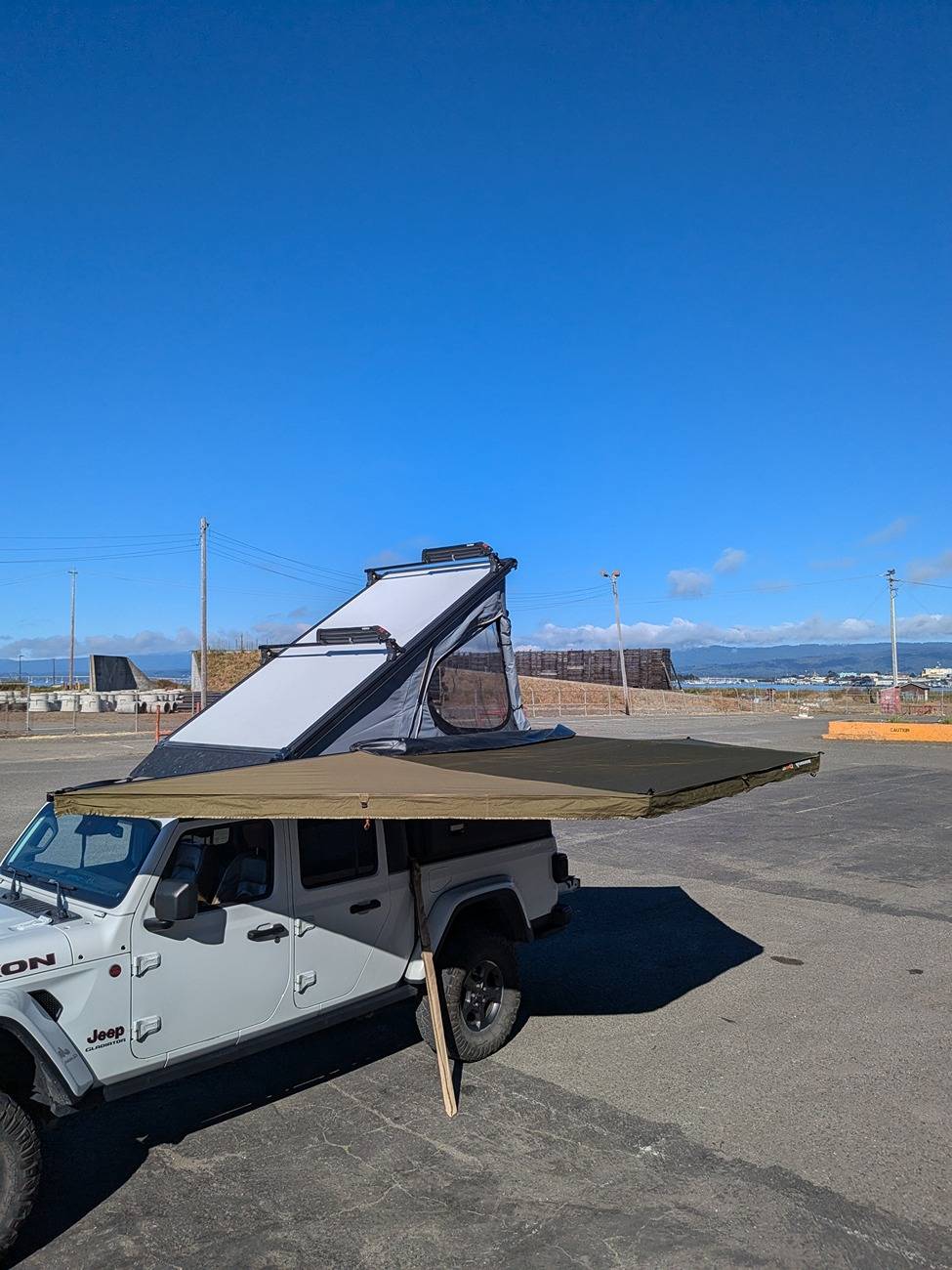 Jeep Gladiator Super Pacific X1 wedge style pop camper for sale 1000001632