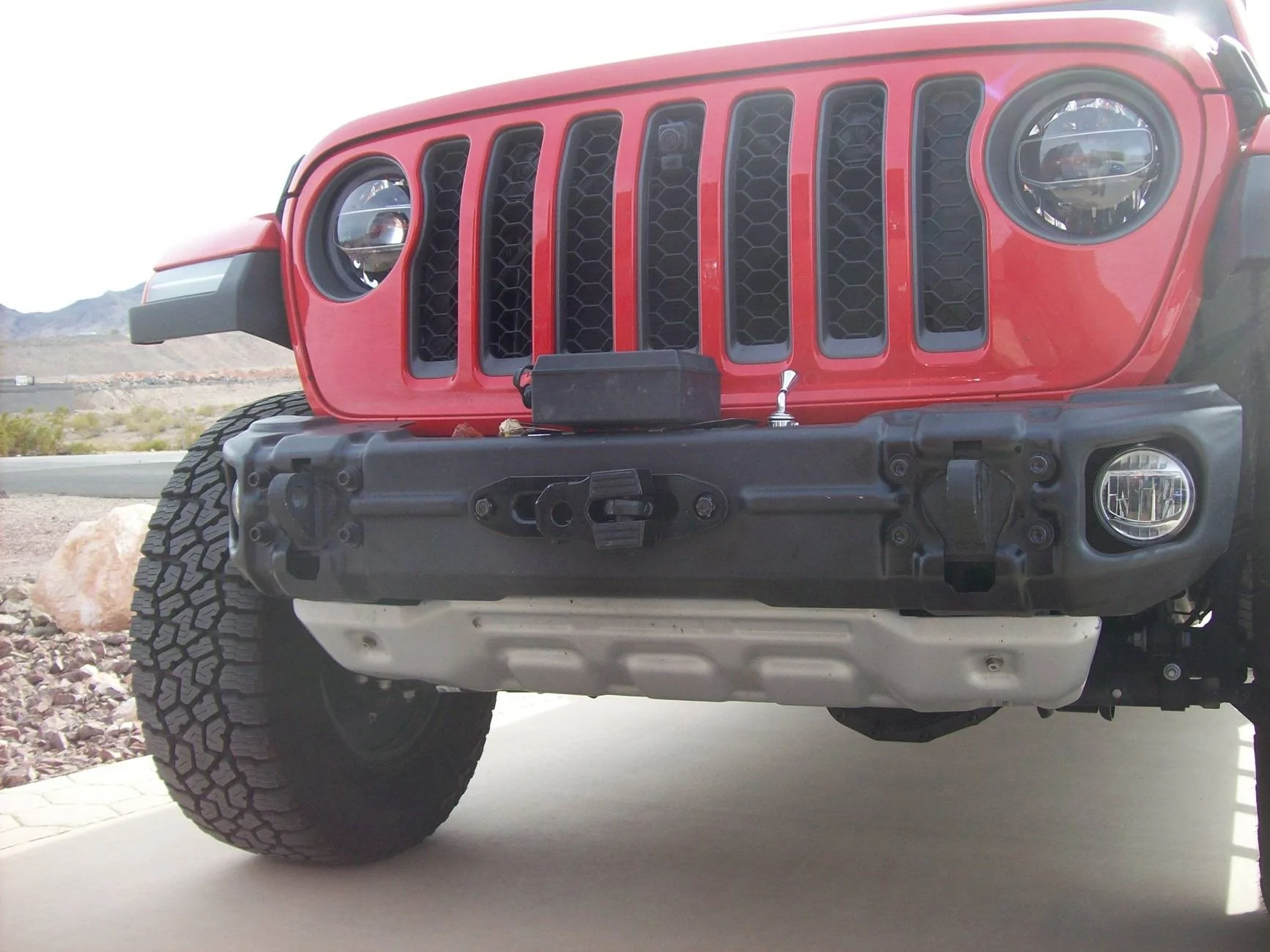 Jeep Gladiator Arcus bumper install 101_2435