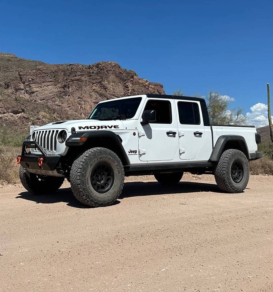 Jeep Gladiator My Mojave Gladiator after AEV lift, 37" BFG tires, Method wheels, LCA, trackbars IMG_4552