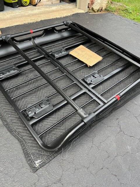 Jeep Gladiator Yakima OffGrid Roof Cargo Basket IMG_9253