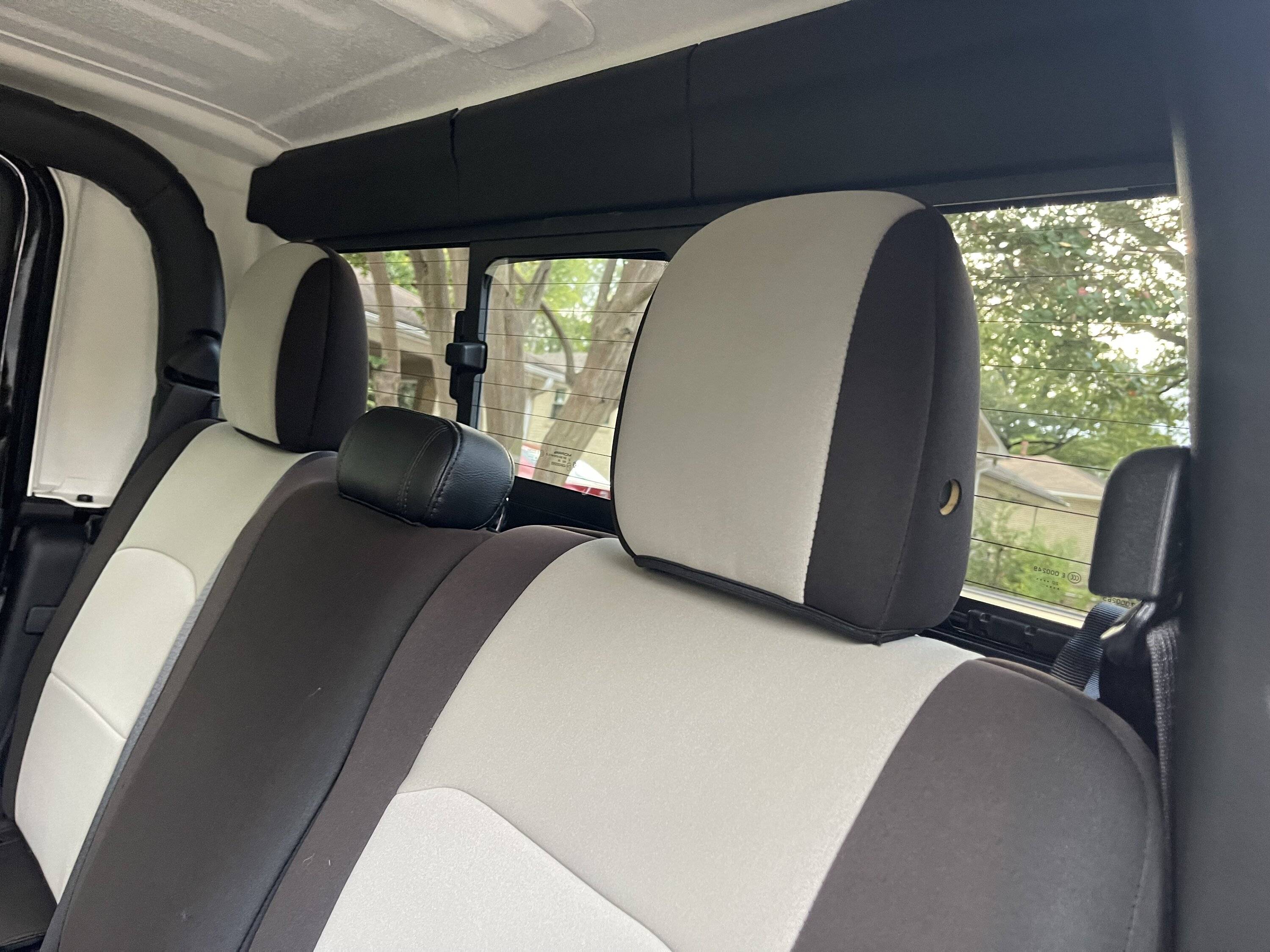 Jeep Gladiator Diver down Neoprene seat covers (no armrest) IMG_9986