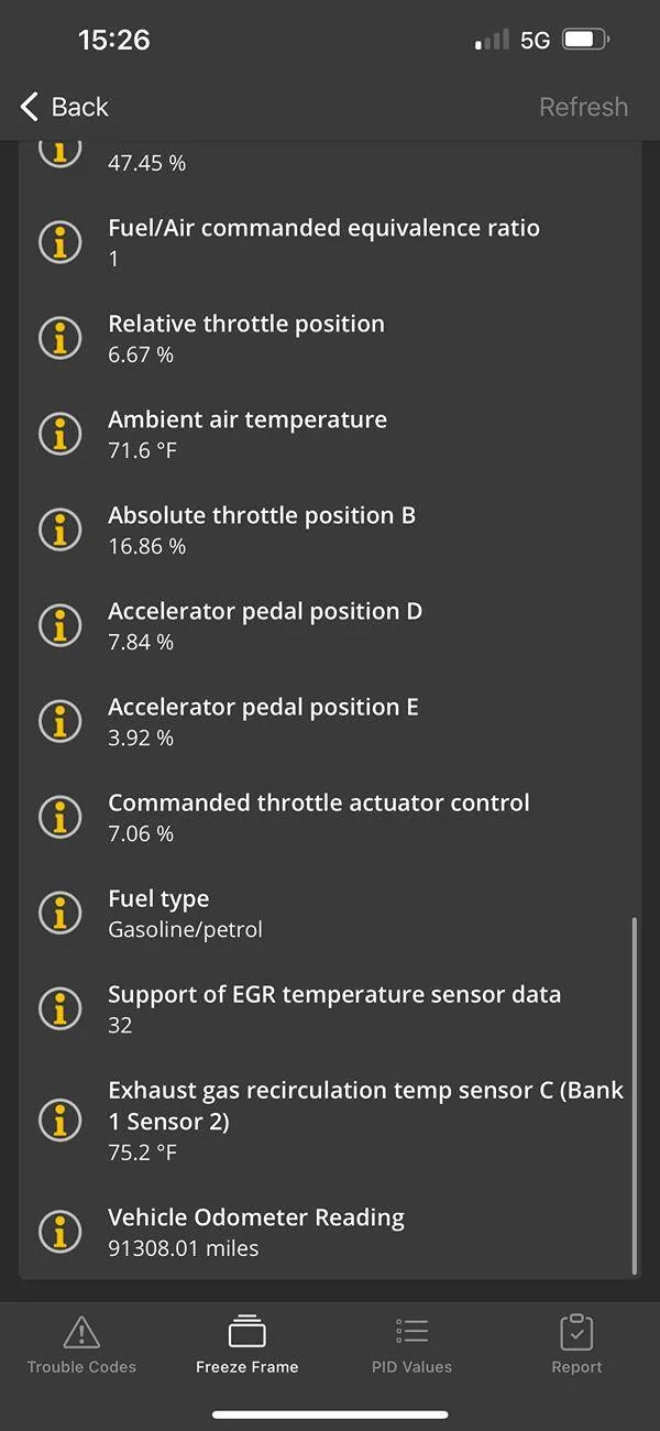 P0300 code with freeze frames | Jeep Gladiator (JT) News