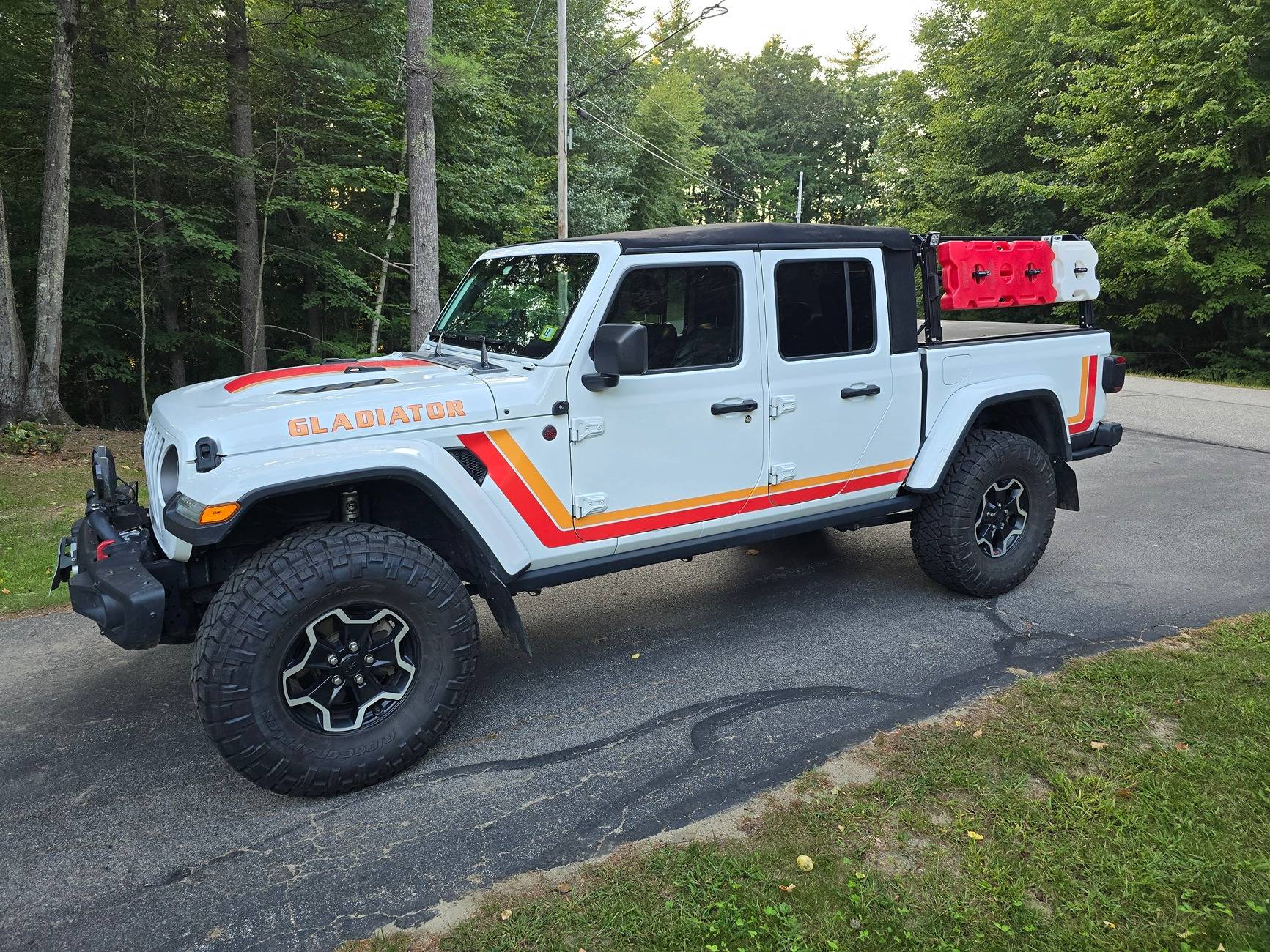 Jeep Gladiator Xtrusion Overland XTR1 Bed Rack and Bak X4S Tonneau Cover $1750 1000021526