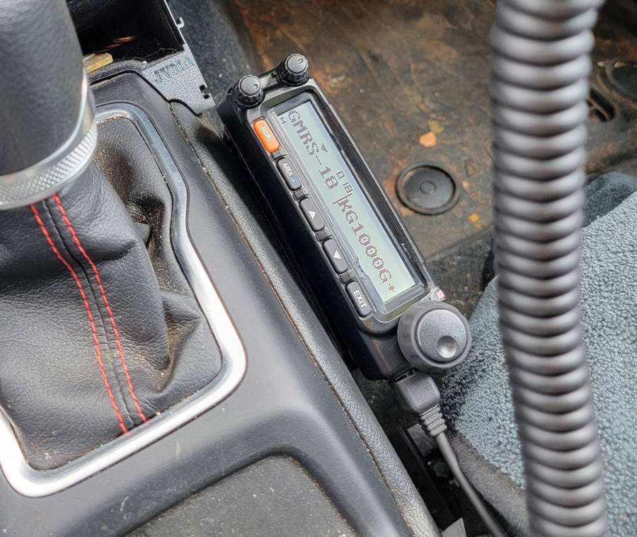 Jeep Gladiator MY GMRS radio build and installation. RADIO-GMRS