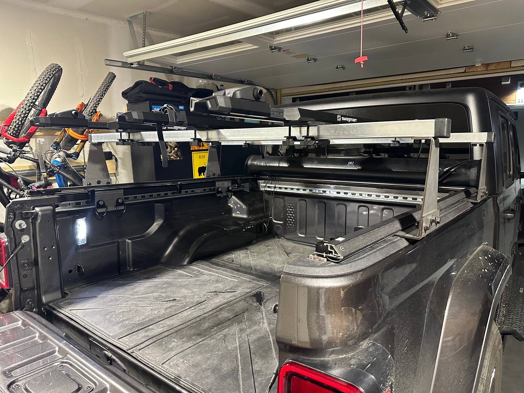 Jeep Gladiator DIY Bed Rack and Rails 2