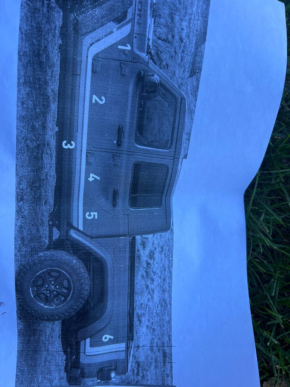 Jeep Gladiator Jeep retro scrambler vinyl decals IMG_9530