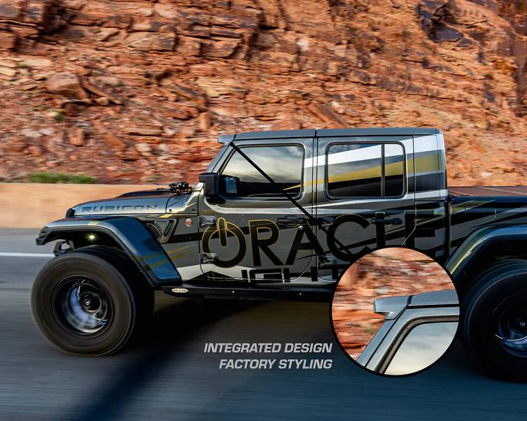 Jeep Gladiator Group Buy EXCLUSIVE: ORACLE Lighting Integrated Windshield Roof LED Light Bar System ORACLE_Lighting_Integrated_JLJT
