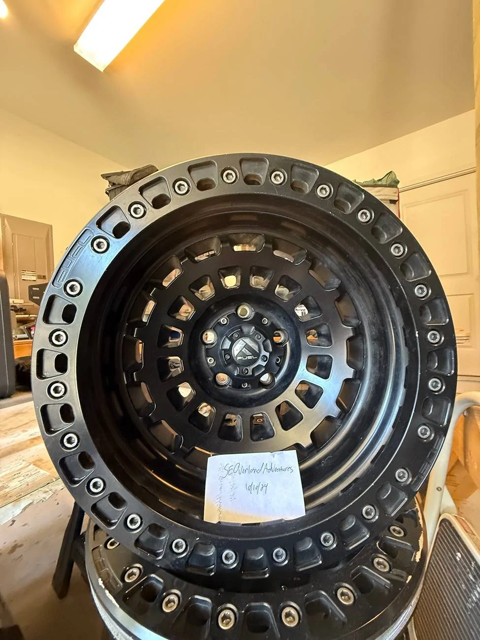 Jeep Gladiator 4 Fuel Zephyr Beadlock Wheels (D101) | 17x9 5x127 -38mm Offset in Matte Black | $1,300 IMG_1047