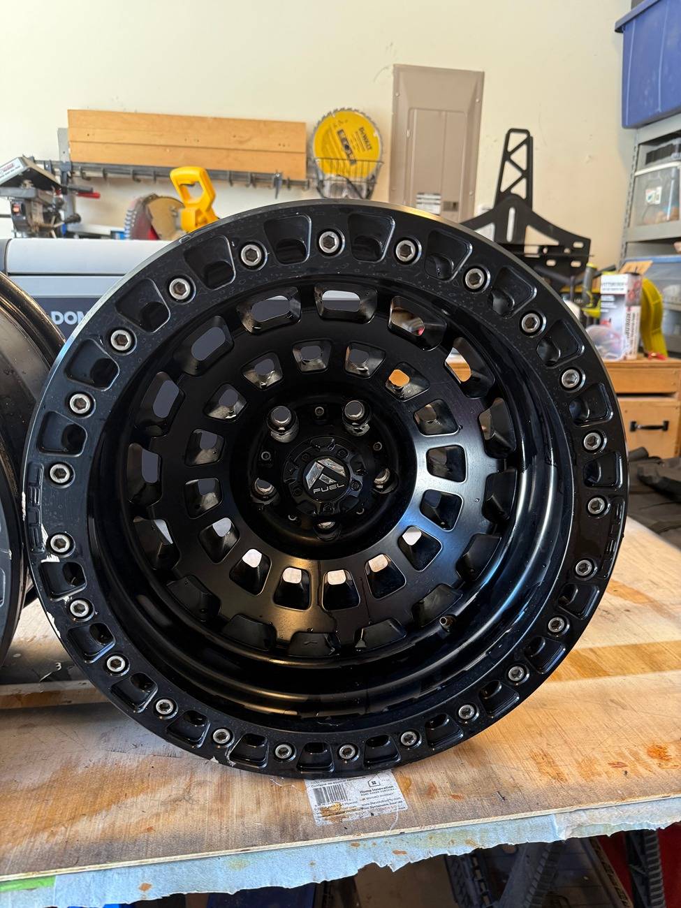 Jeep Gladiator 4 Fuel Zephyr Beadlock Wheels (D101) | 17x9 5x127 -38mm Offset in Matte Black | $1,300 IMG_1026