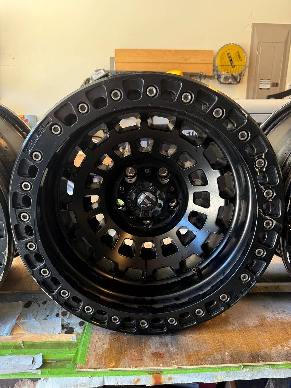 Jeep Gladiator 4 Fuel Zephyr Beadlock Wheels (D101) | 17x9 5x127 -38mm Offset in Matte Black | $1,300 IMG_1025
