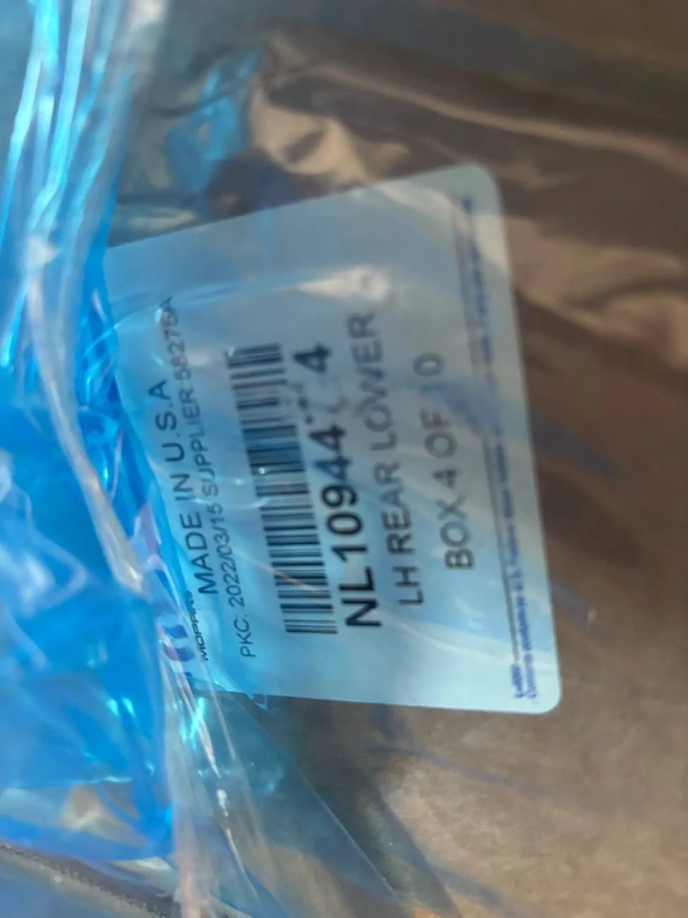Jeep Gladiator New in Box complete half doors and mirrors Hydro Blue IMG_5339