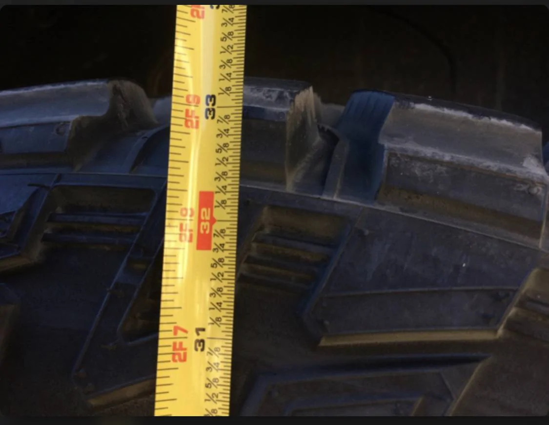 Jeep Gladiator are BFG tires ACTUALLY that much smaller than other brands? BDBE197A-78C3-403B-95A6-BEB940057173