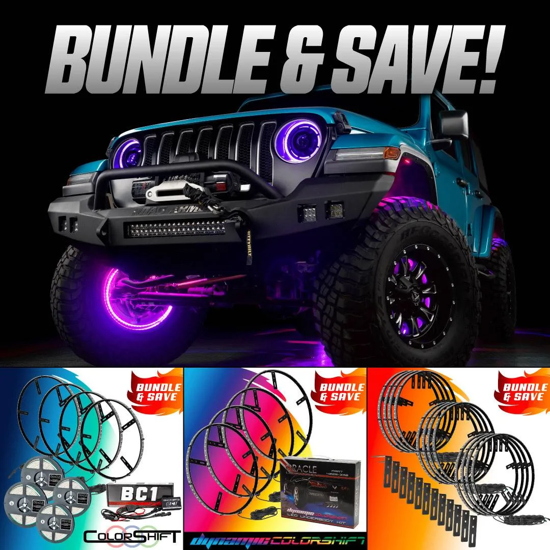 Jeep Gladiator THIS IS A BIG DEAL: See Inside for ORACLE Lights BUNDLE and SAVE! bundle-special-j
