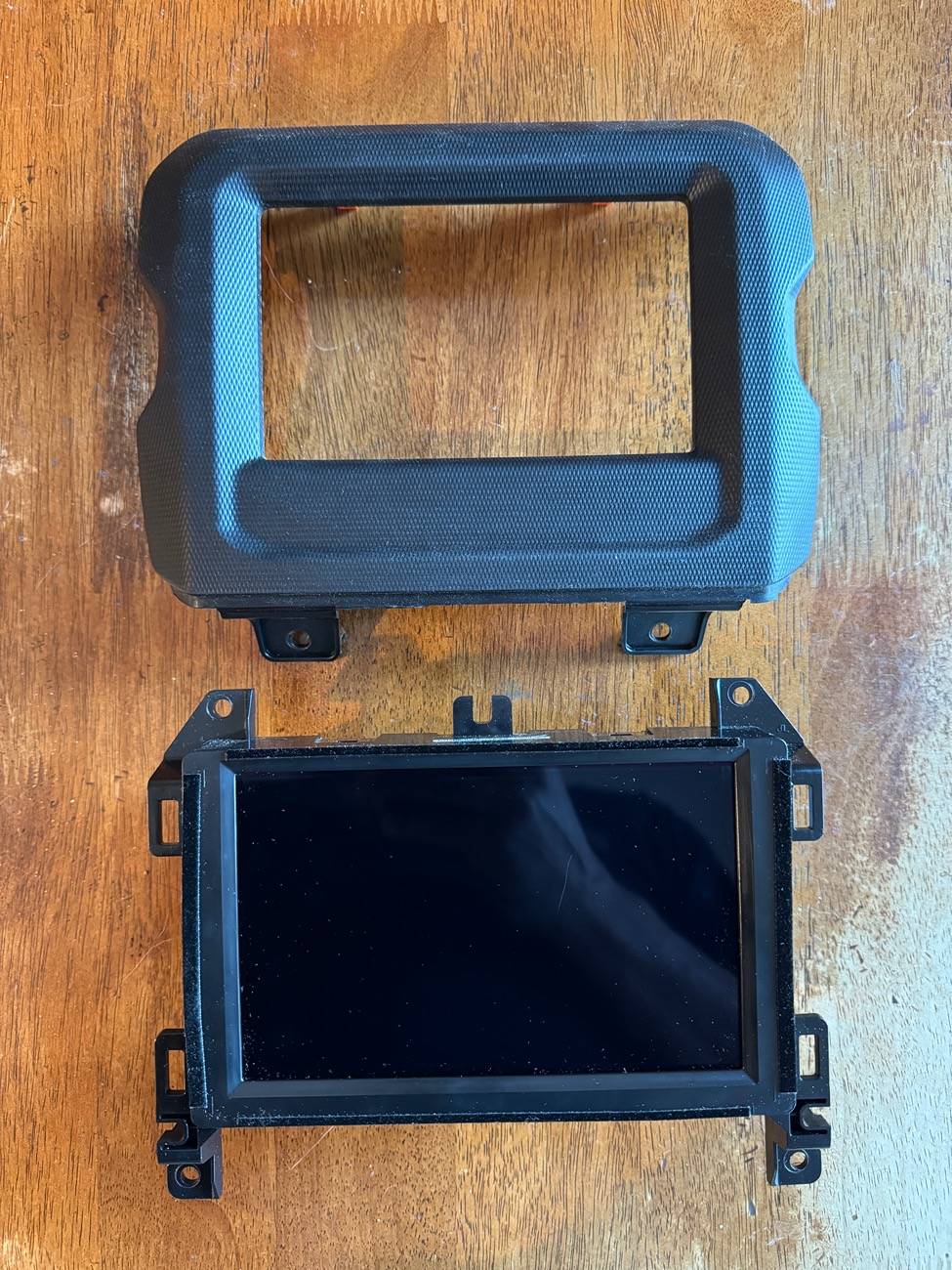 Jeep Gladiator 2021 7” uConnect radio headunit with code IMG_3176