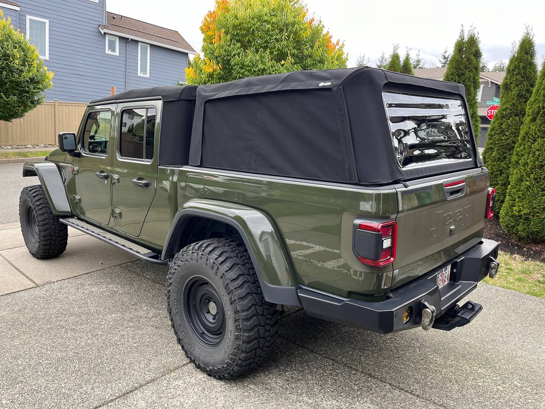 Jeep Gladiator Update with Pics - Tan Softopper vs. Premium Twill Bestop Supertop2 IMG_6927