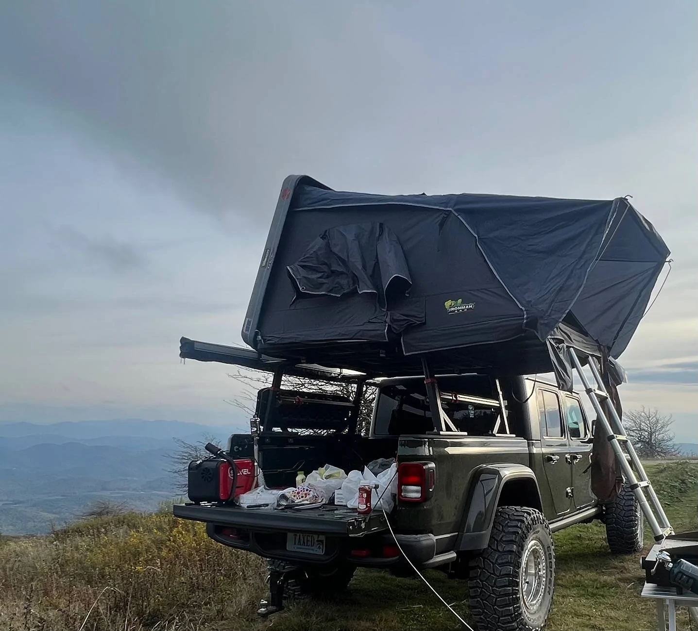 Jeep Gladiator Adjustable Bed Rack IMG_9934