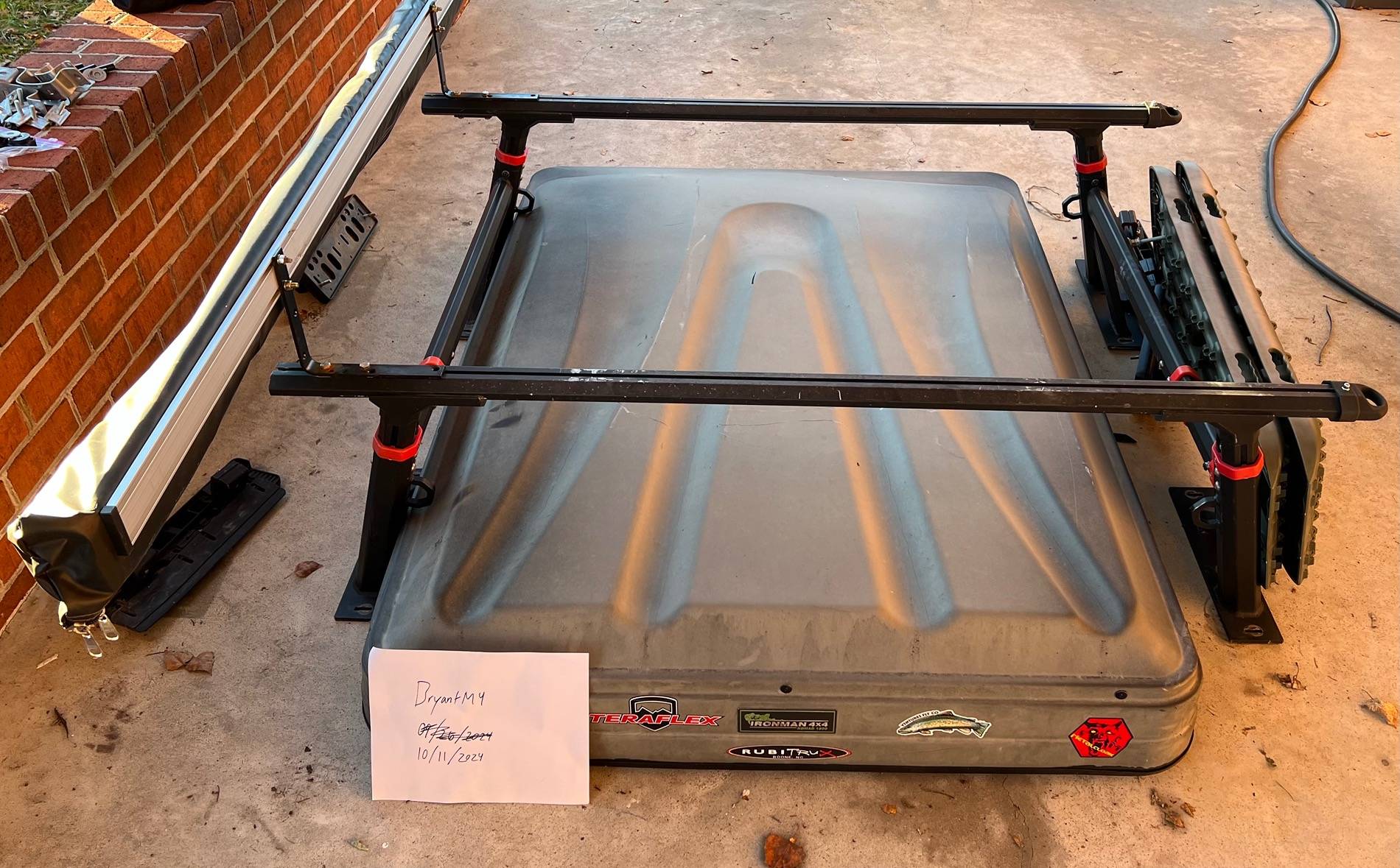Jeep Gladiator Adjustable Bed Rack IMG_2526