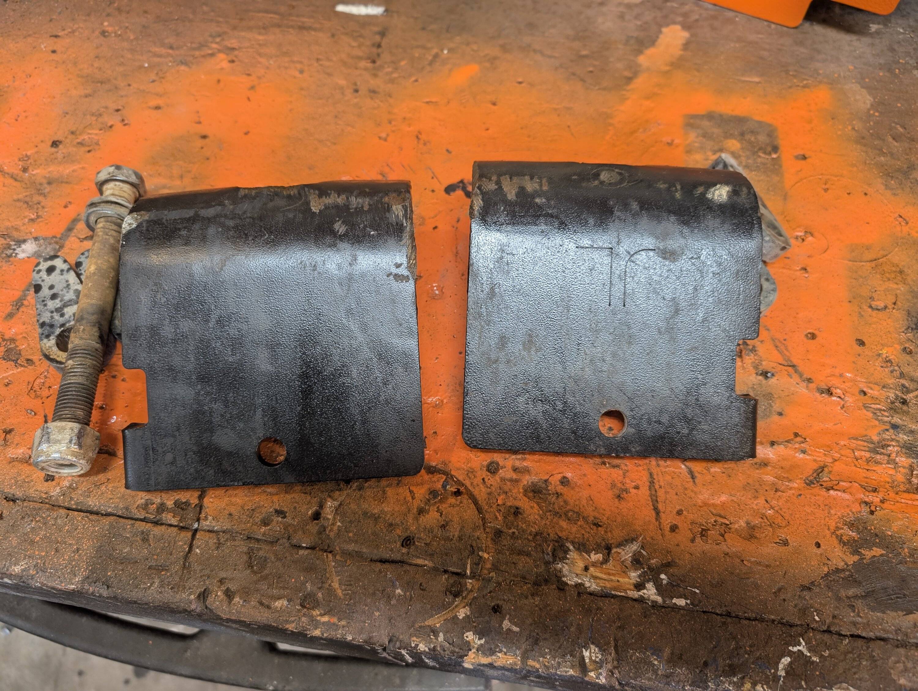 Jeep Gladiator Rock Hard lower control arm skids (front and Rear) PXL_20241012_182524445
