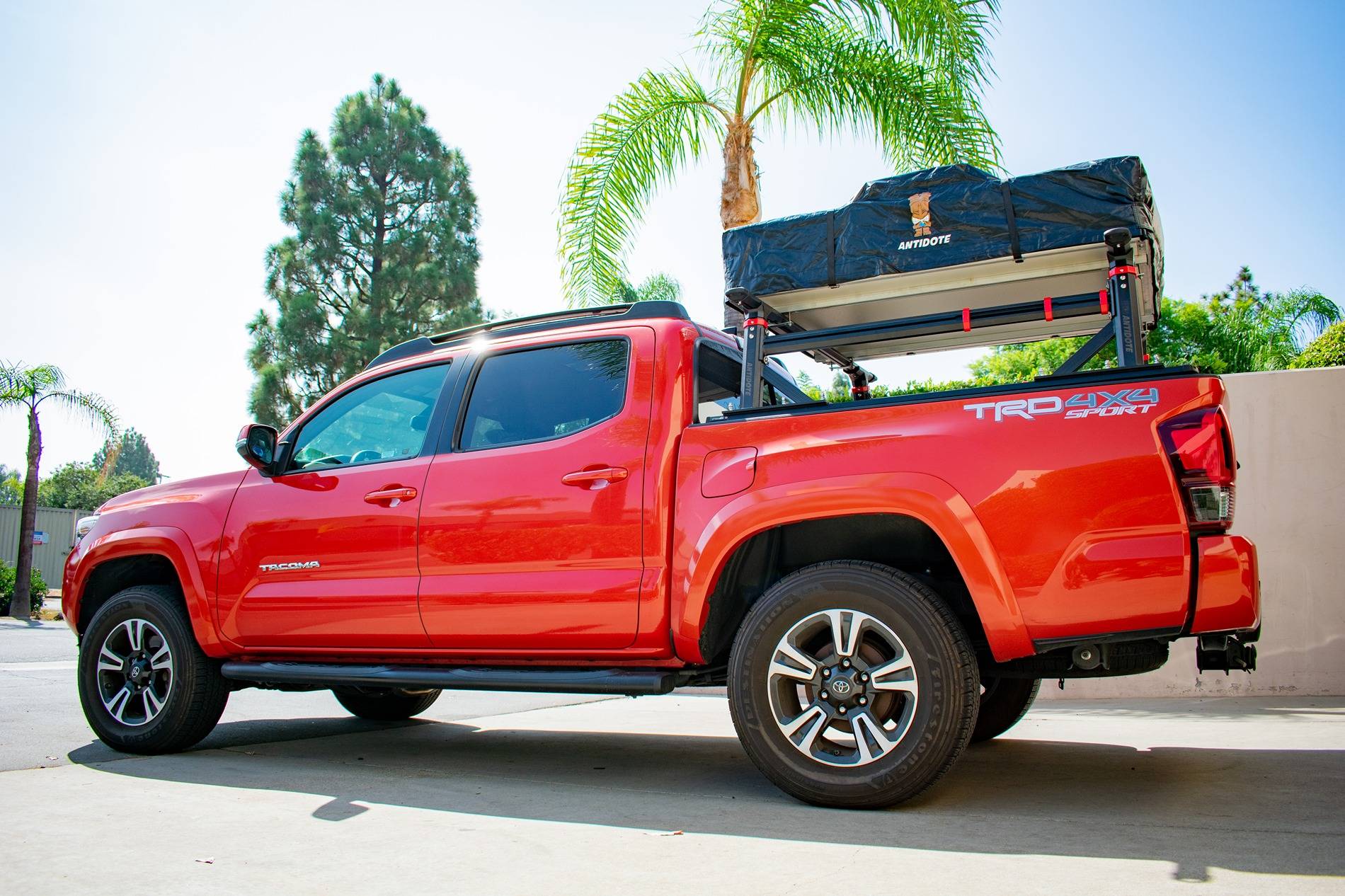 Jeep Gladiator ANTIDOTE OUTDOORS- Ajustable Truck Bed Rack Truck Rack w ReTrax-10