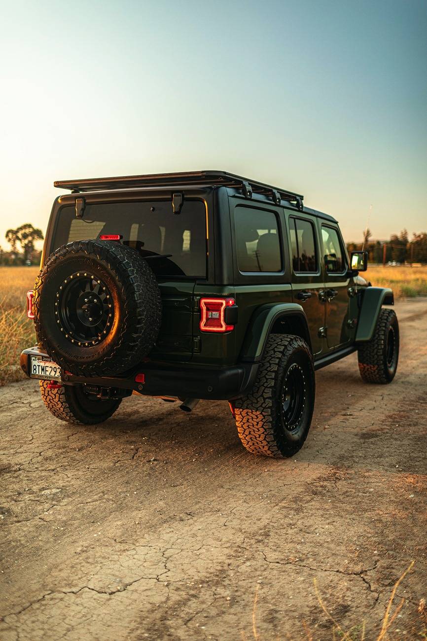 Jeep Gladiator Full and Half Jeep Platform Rack- Antidote Outdoors AR9A1703 copy