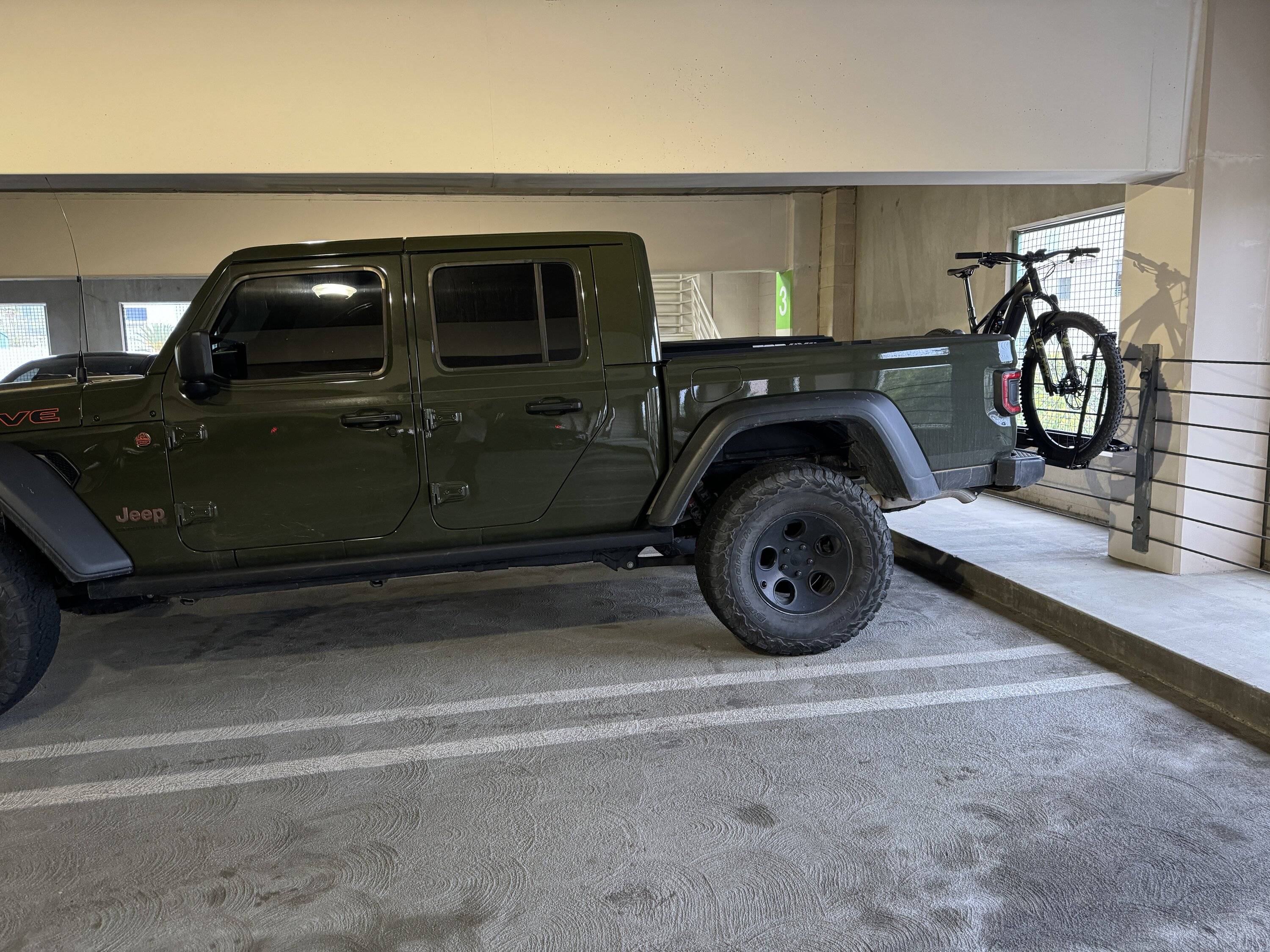 Jeep Gladiator It's ALMOST DONE... (yeah right) - Sarge Green with half doors and 37s IMG_7097