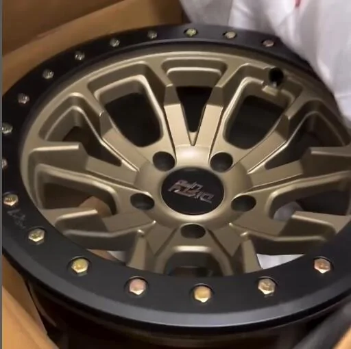 Jeep Gladiator Wheels for Sarge Gladiator Dirty Life 9303 bronze-gold