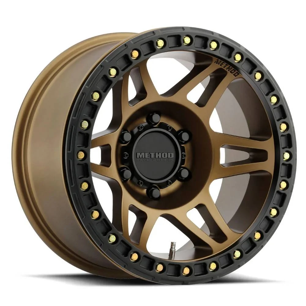 Jeep Gladiator Wheels for Sarge Gladiator method 106 bronz