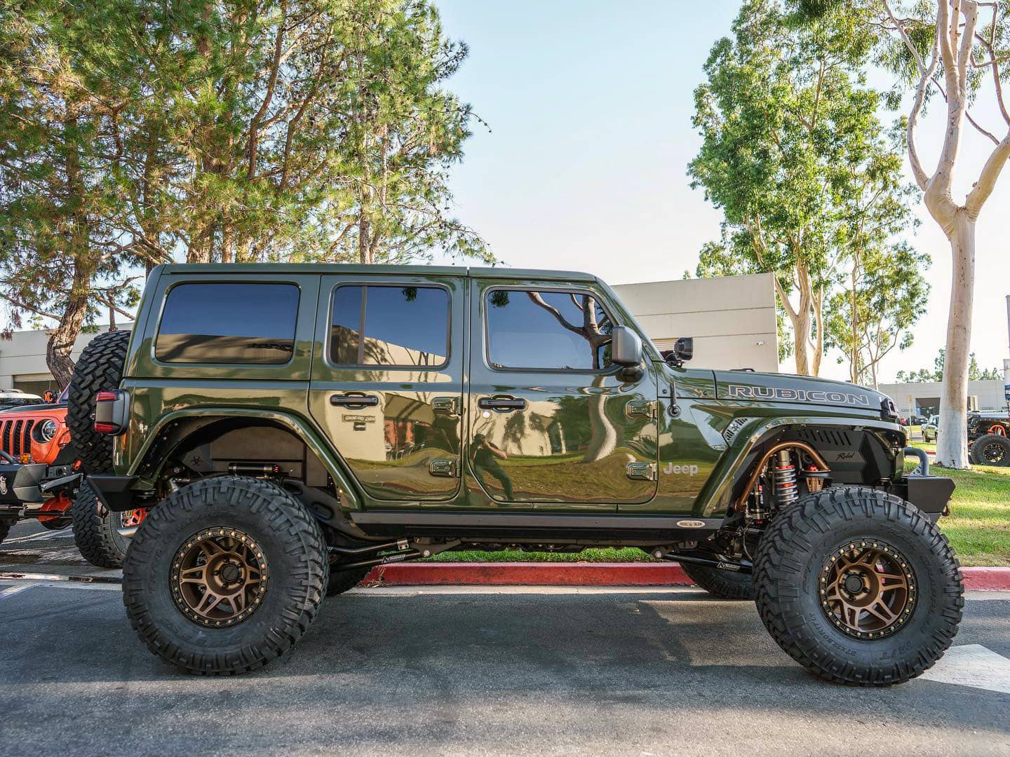Jeep Gladiator Wheels for Sarge Gladiator Method 106 bronze on jl