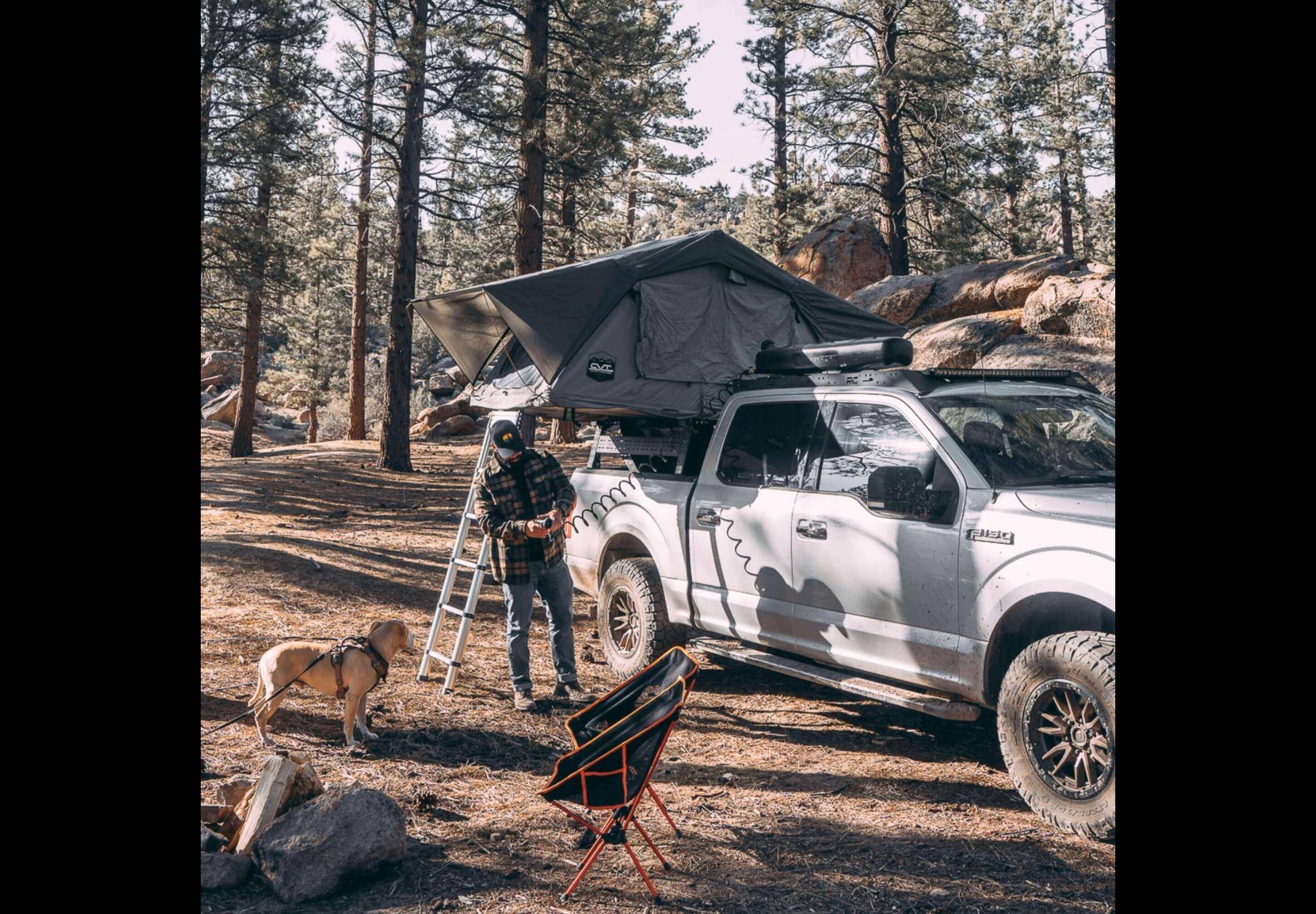 Jeep Gladiator CVT Roof Top Tent with annex - Large IMG_2022