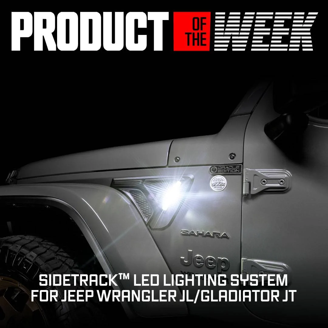 Jeep Gladiator PRODUCT OF THE WEEK: ORACLE LIGHTING SIDETRACK™ POTW-sidetrack-social