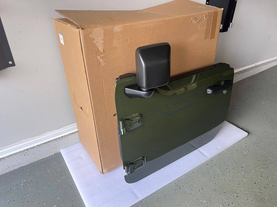 Jeep Gladiator Sarge Green Half Doors For Sale - $4,500 OBO 1 driver front