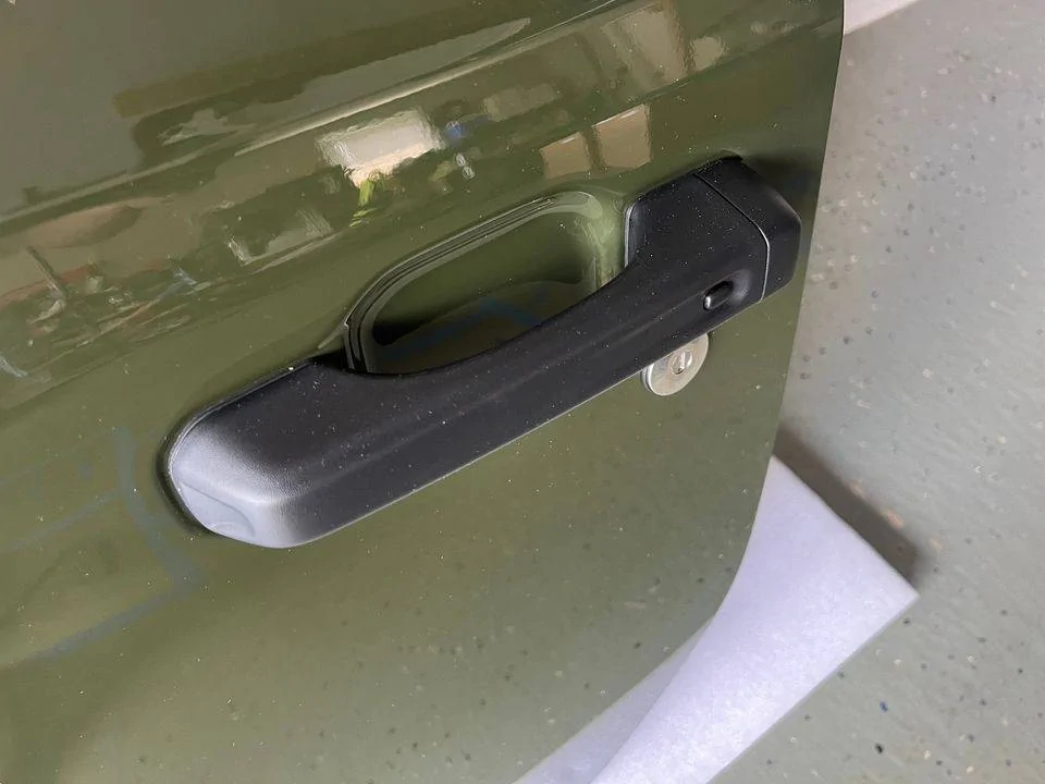 Jeep Gladiator Sarge Green Half Doors For Sale - $4,500 OBO 3 driver handl