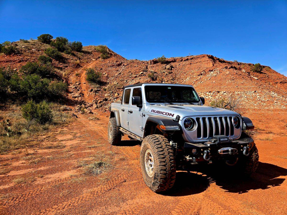 Jeep Gladiator Texas' Merus Adventure Park Oct 2024 20241012_150014Sm