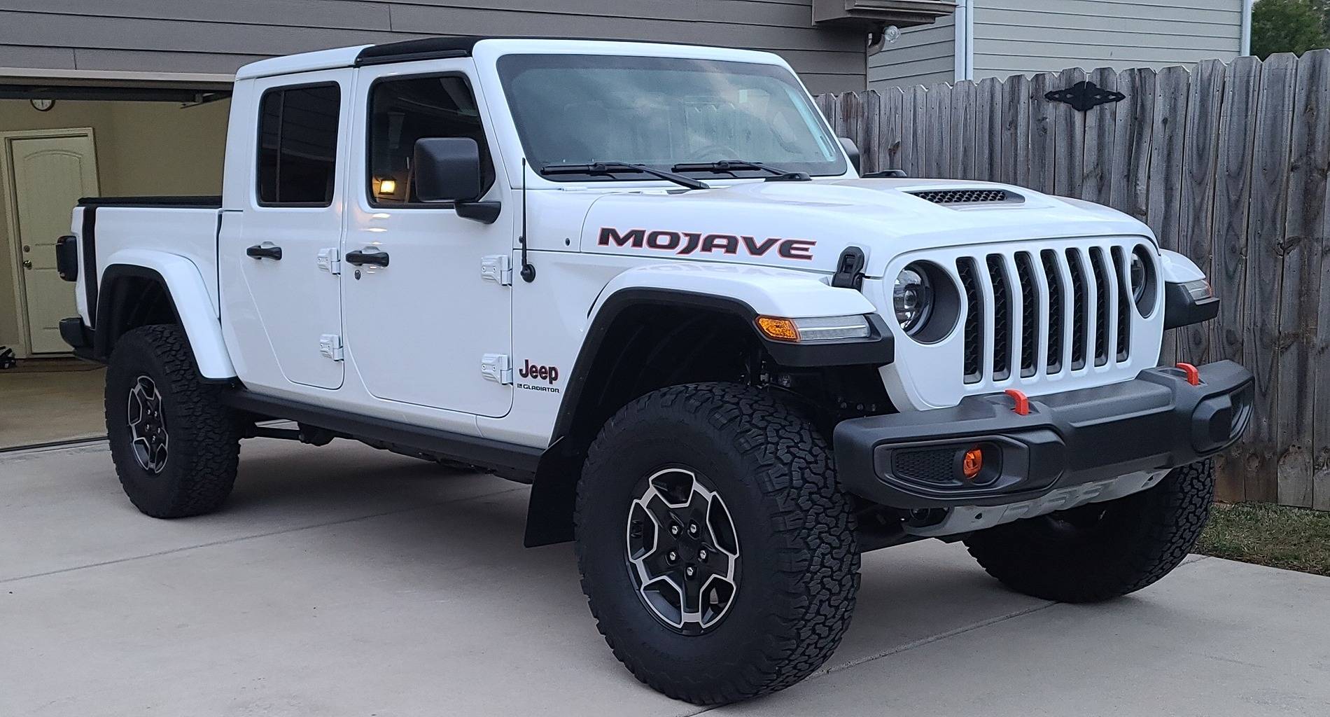 Jeep Gladiator Installed 2 inch Mojave AEV Spacer lift. 20241015_175838