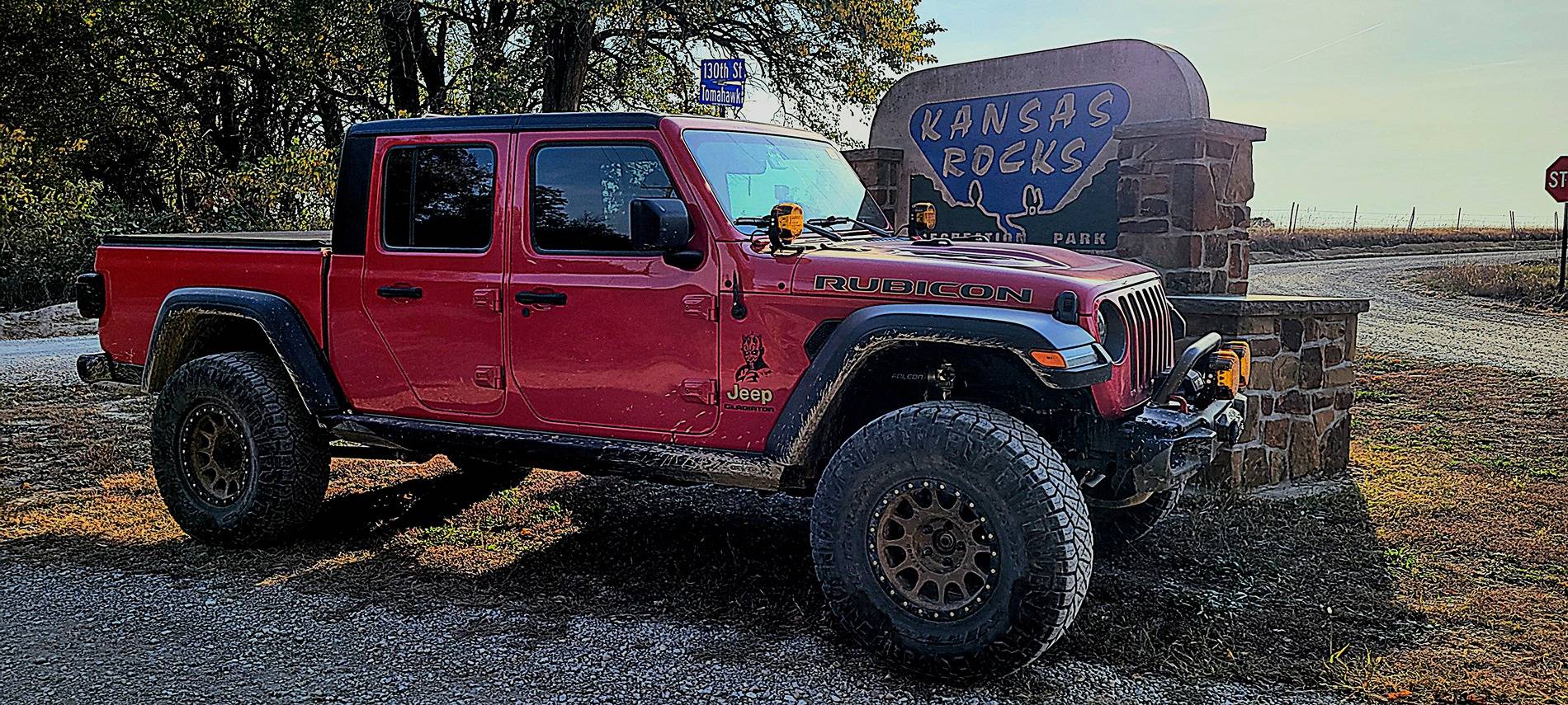 Jeep Gladiator Gladiator Glamour Shots Kansas Rocks 2