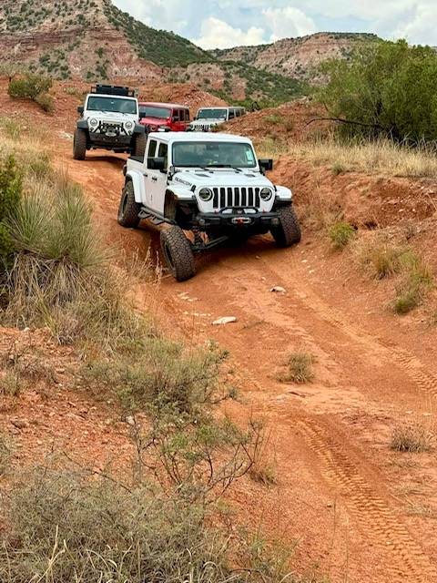 Jeep Gladiator Texas' Merus Adventure Park Oct 2024 MERUS_GLADIATOR_9.24