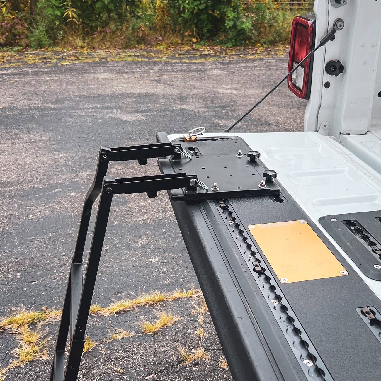 Jeep Gladiator New Product: SpecGate x FREE JGF Bonus Jimmies x FREE Shipping! SpecGate - Jeep Gladiator - InteGate Ladder Mounting Plate-2