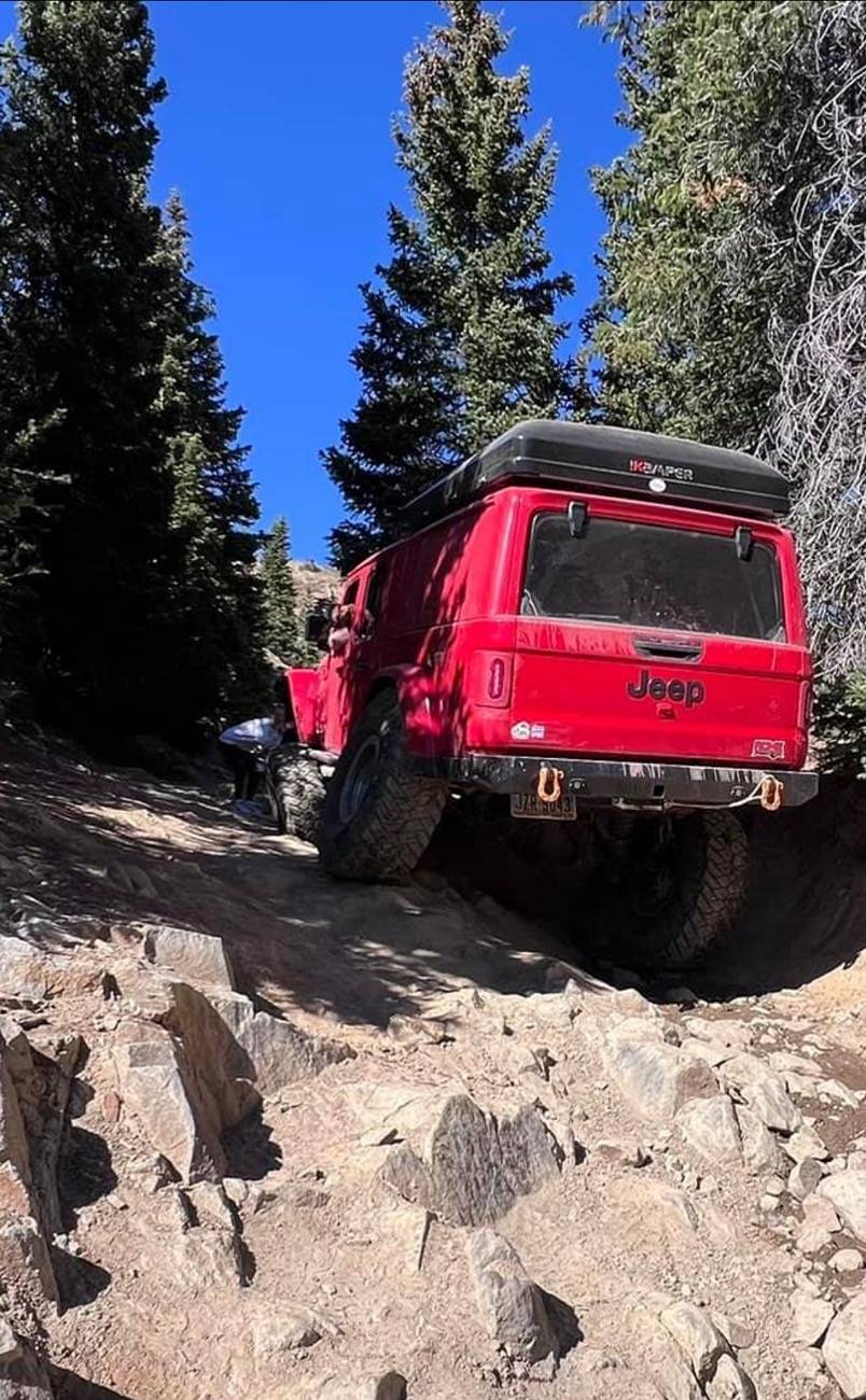 Jeep Gladiator Two Trucks travel 1800 miles to wheel Utah and Colorado IMG_7424