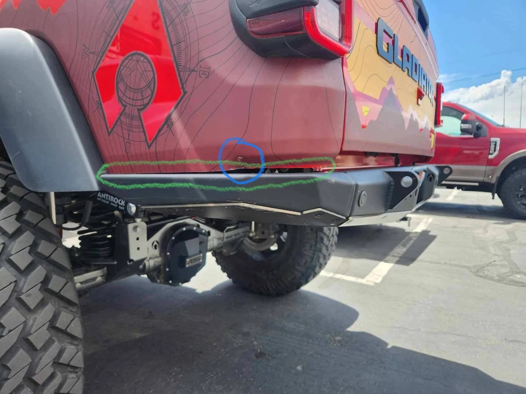 Jeep Gladiator New Artec high clearance bumpers IMG_0130