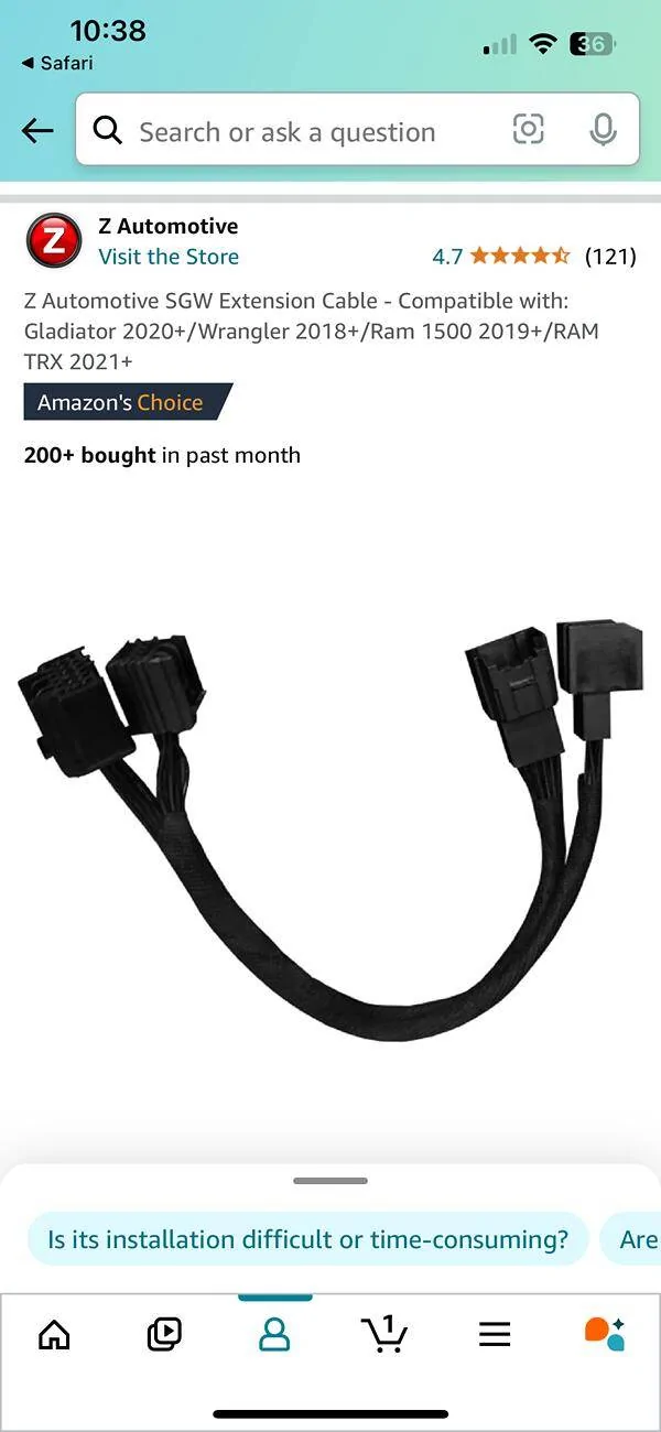 Jeep Gladiator Obd adapter for jscan IMG_6911