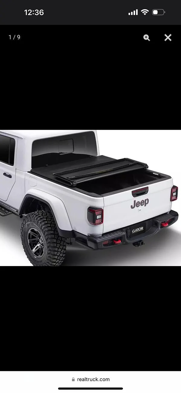 Jeep Gladiator Tonneau Cover IMG_6090