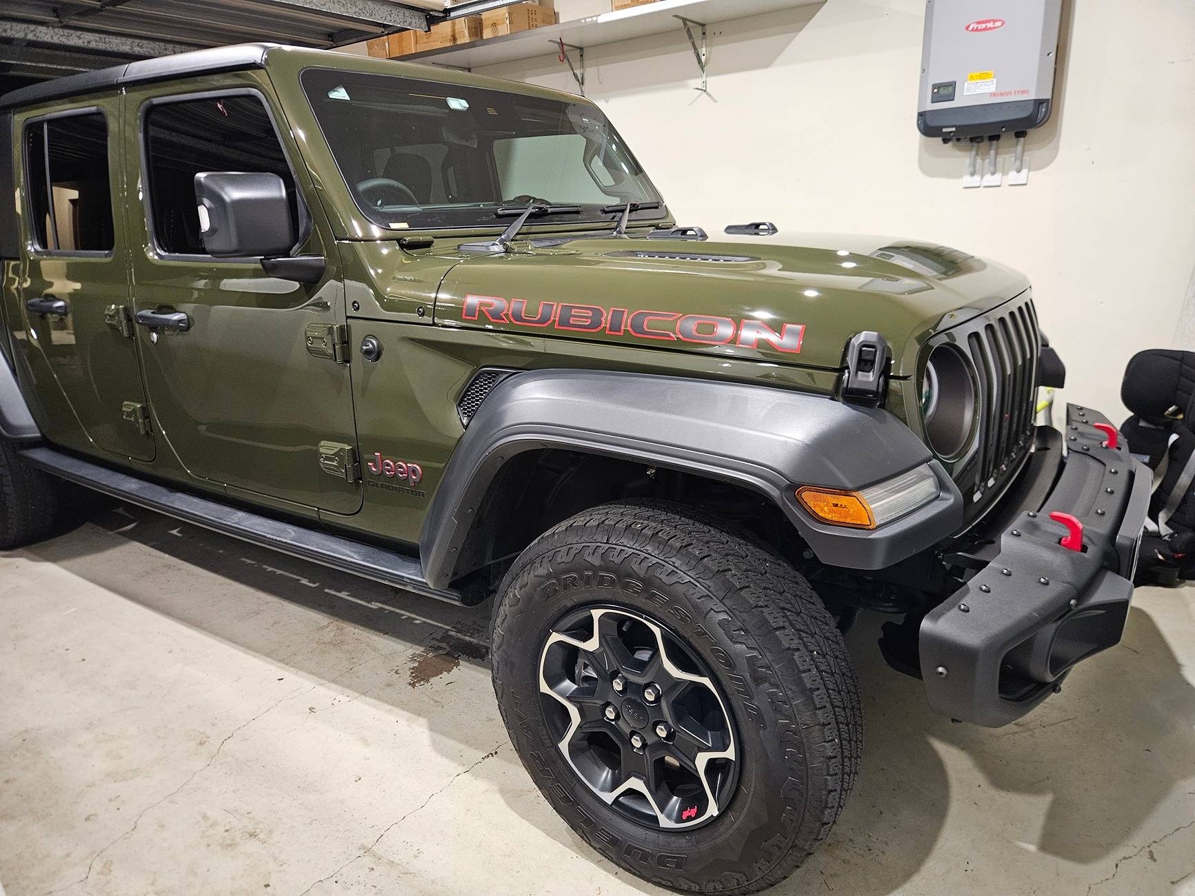 Jeep Gladiator Tyres Need a New Home - near new - off Night Eagle - in Australia 20241014_194701