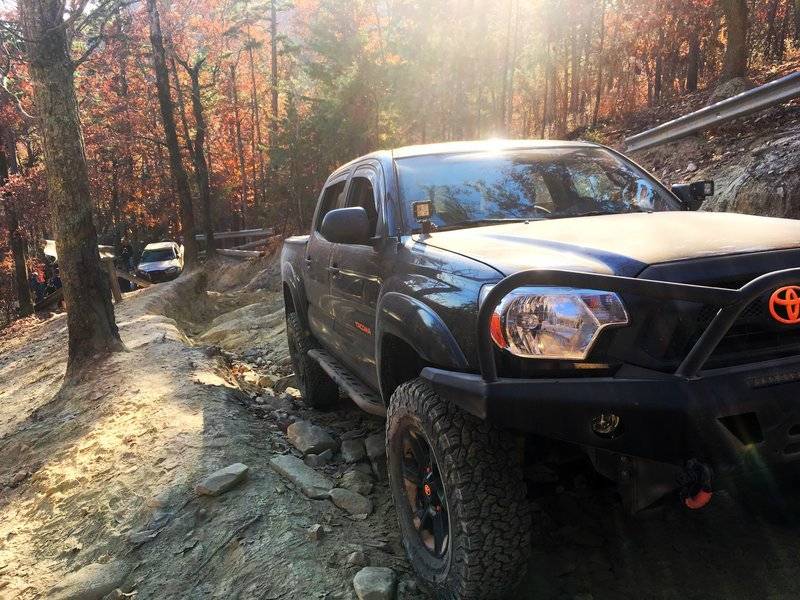 Jeep Gladiator Playing On Some Rocks On Daniel @ Uwharrie This Weekend 1000000196