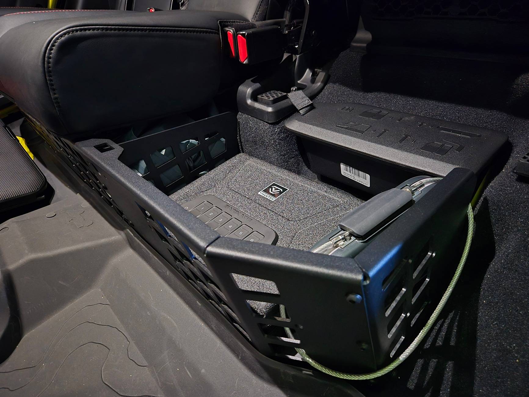 Jeep Gladiator Handgun safe/lockbox recommendations 20241022_114921
