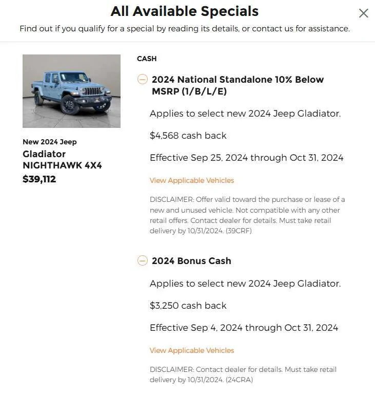 Jeep Gladiator Please pick this deal apart, nighthawk 1729862927409-3n