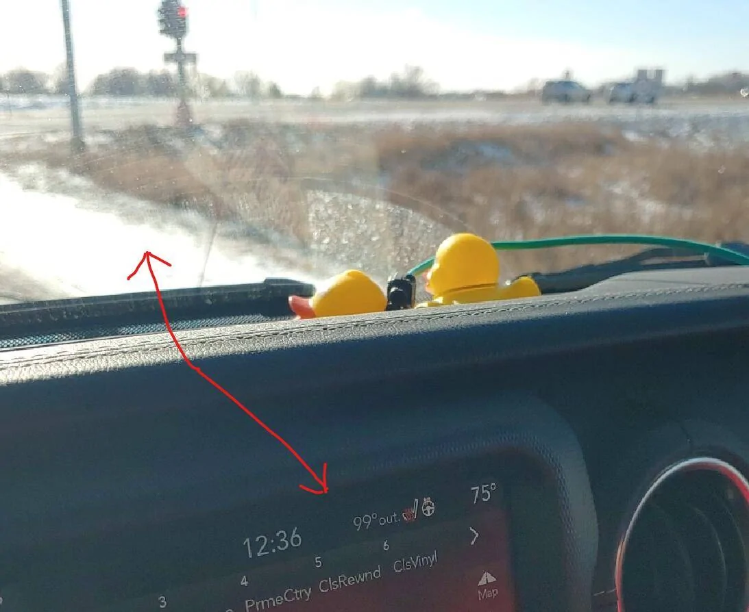 Jeep Gladiator Outside Temperature sensor -degree-sno