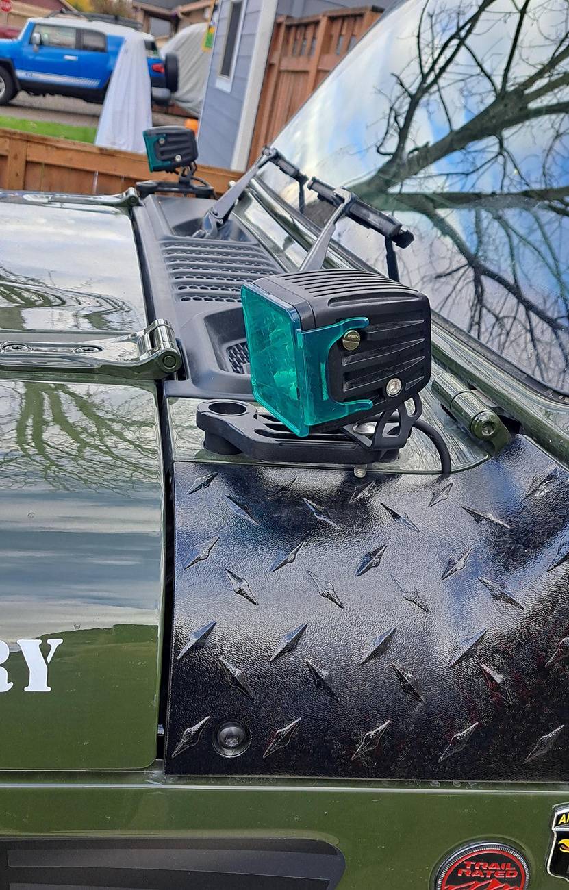 Jeep Gladiator Lets talk Pod lights. 20241029_151048