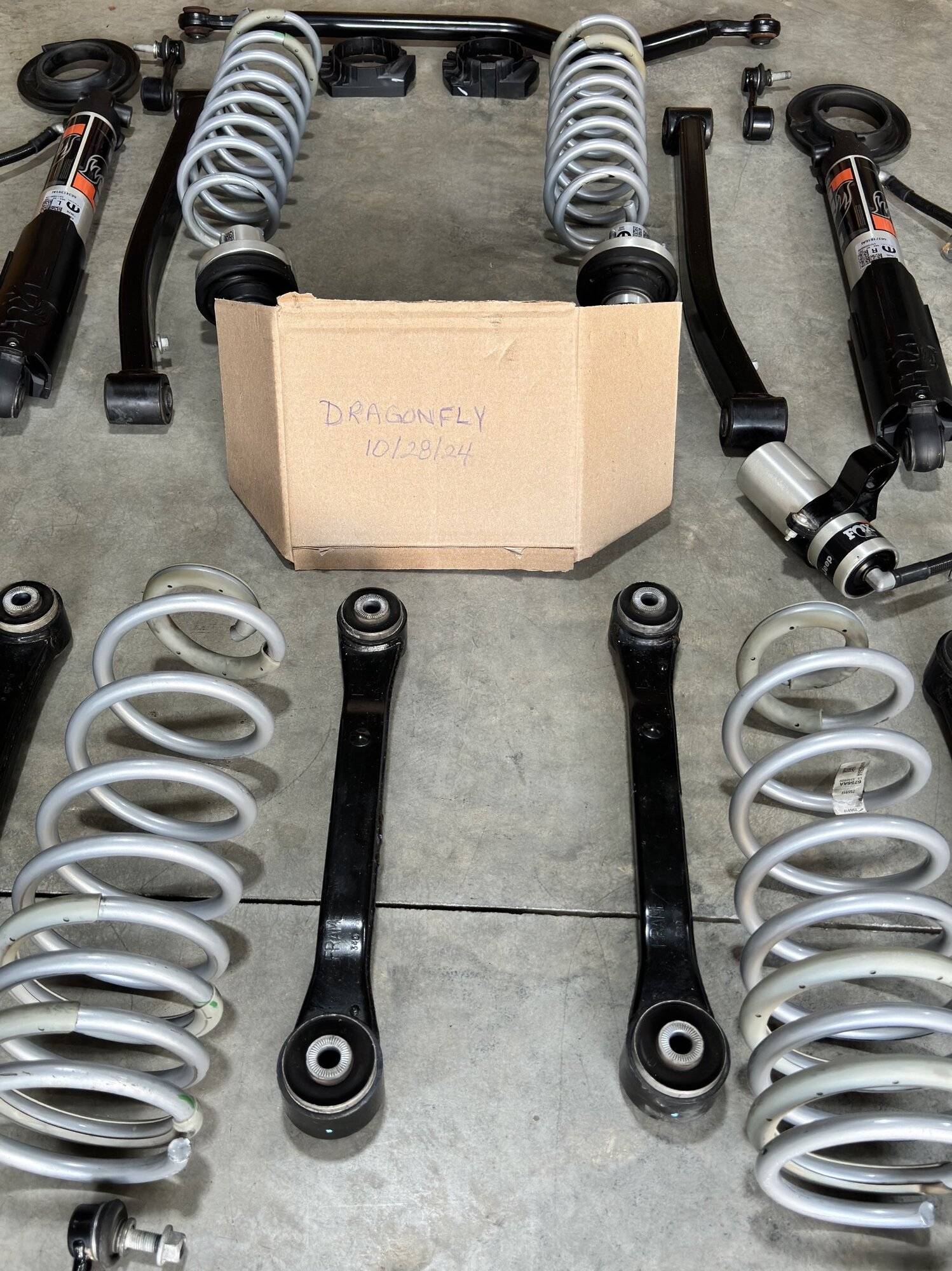 Jeep Gladiator Gladiator Mojave Complete Fox Suspension Mojave Fox Suspension