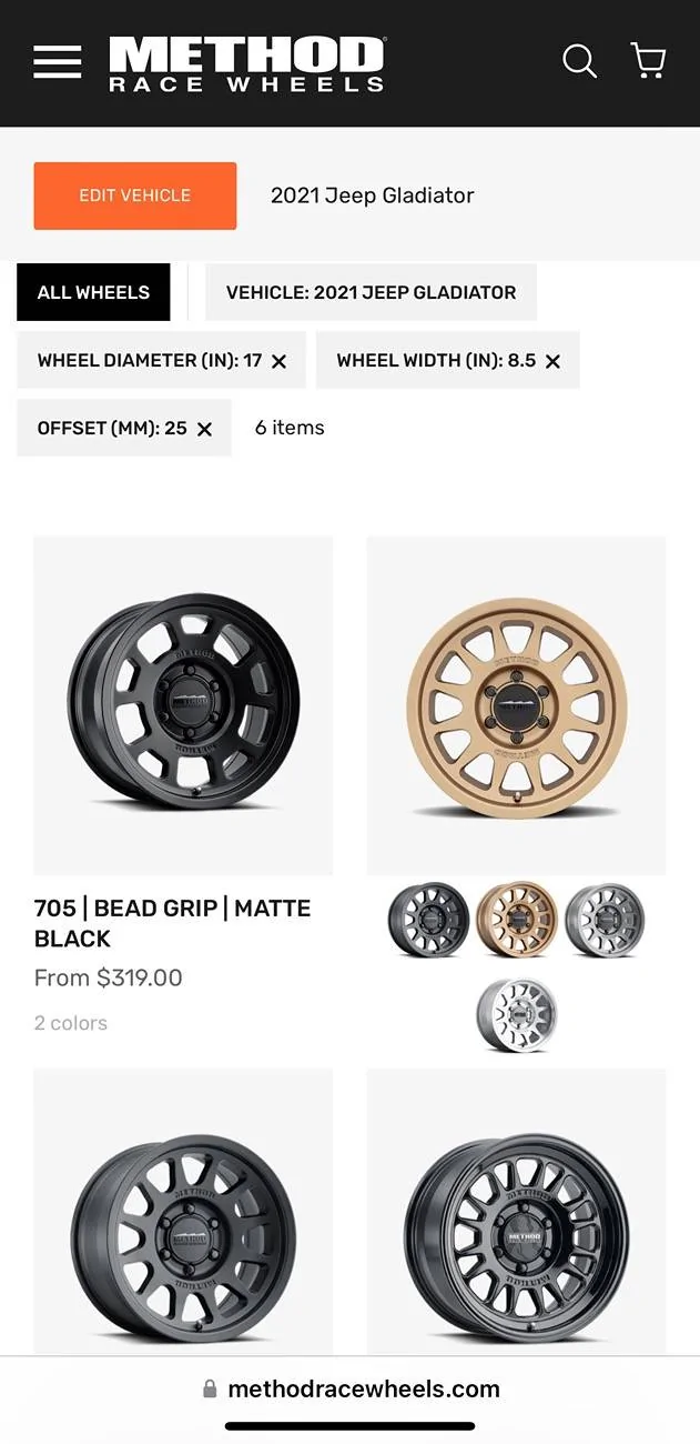 Jeep Gladiator Has anyone kept their stock tires (33’s/Mojave/Rubicon etc) and swapped them on new wheels? IMG_9120