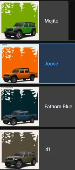 Jeep Gladiator 41 color disappears 1730316287964-wa
